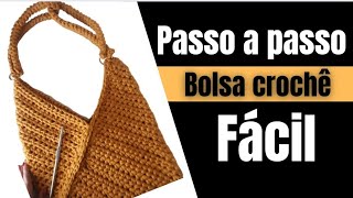 Bolsa retângulo tutorial completo com passo a passo Nível inicianteavançado  fio de malha [upl. by Hanni812]