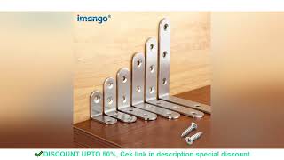 Stainless Steel 90 Degree Angle Bracket Corner Brackets Joint Bracket Fastener Furniture Door Cabine [upl. by Abbate]