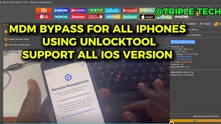 NEW TRICK TO BYPASS MDM FOR ALL IPHONES ALL IOS VERSION SUPPORTS IOS 1218 [upl. by Waterman]