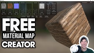 FREE TOOL For Creating PBR Material Maps from Photos  Materialize [upl. by Lari]