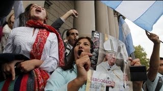 Papst aus der Neuen Welt begeistert Argentinien [upl. by Elyak]