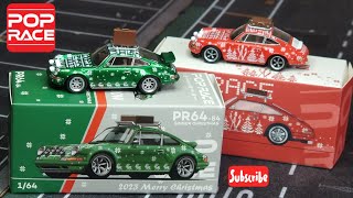 Poprace Porsche Singer Christmas 2022 and 2023 Diecast Car Unboxing and Review [upl. by Lil]