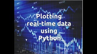 Plotting realtime data using Python [upl. by Bick]