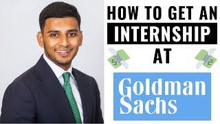 How I Got an Internship at Goldman Sachs in London And HOW YOU CAN as Well [upl. by Airtina]