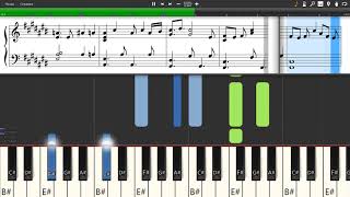 Poets of the Fall  Sleep  Piano tutorial and cover Sheets  MIDI [upl. by Anitsirhcairam188]