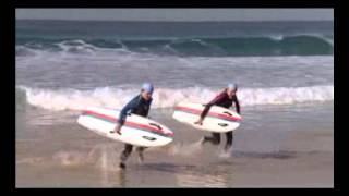 Portsea Nippers Board paddling part 2 riding waves and finishing [upl. by Ellehsor354]