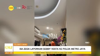 WOW ISA ZEGA LAPORKAN GEBBY VESTA KE POLDA METRO JAYA [upl. by Arriat]