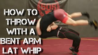 How to Throw in GrecoRoman Wrestling  Lat Whip  Wrestling Technique [upl. by Annelak]