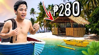 P280 vs P54000 ISLAND HOTEL Low budget vs Expensive [upl. by Ttenneb]