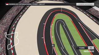 Mandalika Circuit Guide 5  Grandstand amp Safety Barrier [upl. by Eillil]