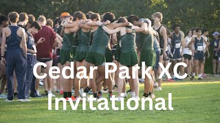 Cedar Park XC Invitational 2024 [upl. by Eecyac]