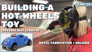 Building a Hot Wheels Toy by Converting a 1940 Tudor into a Coupe Part 12 [upl. by Ahsatin]