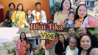 BHAI TIKA Vlog 🌺 Bhai Tika Special 🌺 2023 [upl. by Greenburg]