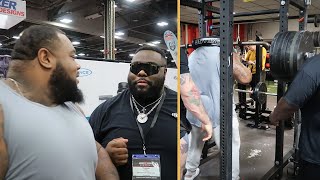 ARNOLD SPORTS FESTIVAL 2022  710lbs Squat  Julius Maddox  Tyler Obringer  TD Smash [upl. by Hirz967]