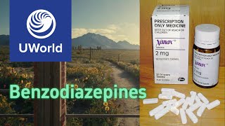 Benzodiazepines vs BarbituratesAntidepressant  UWorld Pharmacology USMLE Step 1 NCLEX [upl. by Horatius792]