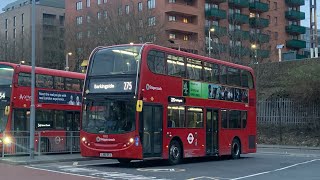 Diversion  Thrash  Journey on route 275  Stagecoach London 12132 LX61DFJ  ADL E40H [upl. by Ailb]