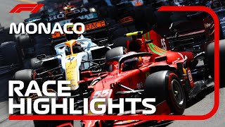 Race Highlights  2021 Monaco Grand Prix [upl. by Yelruc]