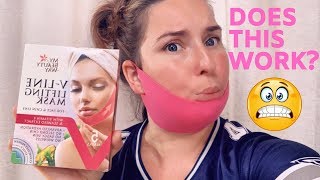 Insta Vline Chin Lift Review [upl. by Ainerbas]