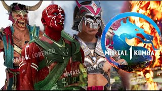 Mortal kombat 1  QUAN CHI  SHAO KAHN  SHANG TSUNG Skin Season 3 and Mask Shao Kahn MK3 MK1 [upl. by Names]