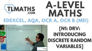 ALevel Maths N101 DRV Introducing Discrete Random Variables [upl. by Eel]