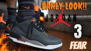 How To Style Air Jordan 3 Fear  Outfit Ideas [upl. by Notsirb]