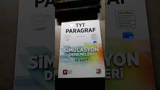 3D TYT Paragraf denemeleri inceleme keşfet yks2024 yks [upl. by Nemlaz427]