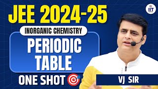 Periodic Table one shot  Periodic Table  All Concepts amp PYQs  JEE Main amp Advanced  VJ Sir [upl. by Aneehsor]