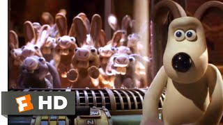 Wallace amp Gromit The Curse of the WereRabbit  Bunny Brainwashing  Fandango Family [upl. by Yelda]