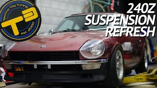 Techno Toy Tuning Suspension Refresh and New Parts  DATSUN 240Z PROJECT  EP6 [upl. by Graubert]