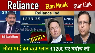 Reliance share newsElon MuskStar Link  Reliance industries share latest news [upl. by Caria]