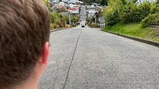 Dunedin road trip World’s steepest street [upl. by Edaw]