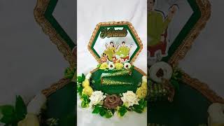 Mehndi platter mehndiplate readytouse weddingpacking handmade haldiceremony haldiplatter [upl. by Akiehsal]