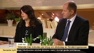 Ung cancer ställer Försäkringskassan mot väggen  Nyhetsmorgon TV4 [upl. by Eecak910]