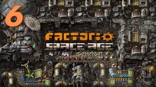 CONSTRUCCION DE V3RGA 1  FACTORIO SPACE AGE  Directo 6 [upl. by Picker710]