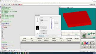 CNC Simulator Intelitek Base Software [upl. by Carolina]