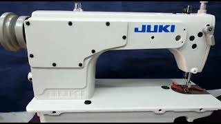 JUKI Model DDL 8700 Industrial Sewing Machine  MADE IN JAPAN [upl. by Nielson]