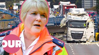 One Of The Worst Accidents In Motorway History  Britains Busiest Motorway E3  Our Stories [upl. by Airemaj353]