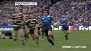 Leinster vs Leicester Tigers  HEC Quarter Final 2011 [upl. by Elmo756]