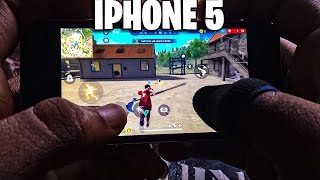 iPhone 5s Free Fire handcam gameplay in 2024 [upl. by Nalniuq]