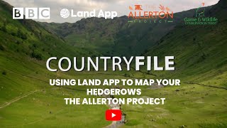 Countryfile Using Land App to Map your Hedgerows  The Allerton Project [upl. by Josiah368]