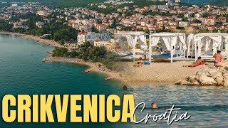 Visit Crikvenica Town on the Adriatic coast of Croatia [upl. by Mojgan]