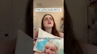 POV swifties brains 247 music skit erastour taylorswift swifties taylorsversion newmusic [upl. by Burnley]