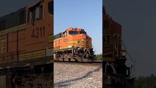 BNSF C449W with an RS3L leading HLINSIO West of Ashland NE 91224 [upl. by Rausch338]