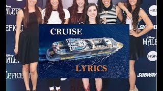 Cimorelli  Cruise Lyrics [upl. by Yahiya]