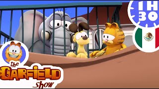 🗺️ ¡Garfield viaja a tierras desconocidas ✈️  El Show de Garfield [upl. by Ihsar]