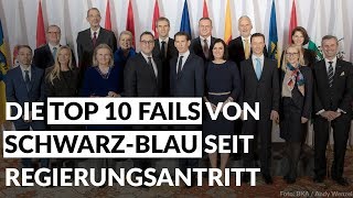 Top 10 Fails von SchwarzBlau seit Regierungsantritt [upl. by Bordiuk]