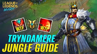 Wild Rift Tryndamere  Top 1 Tryndamere Gameplay Rank Challenger [upl. by Aliekat]