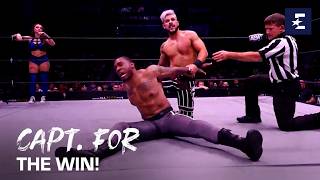 FULL MATCH Penelope Ford amp Kip Sabian Vs Skye Blue amp Shawn Dean  AEW Dark Elevation  Eurosport [upl. by Rochester]