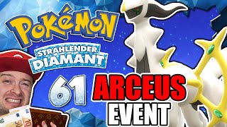 POKÉMON STRAHLENDER DIAMANT 💎 61 Arceus Event mit Azurflöte [upl. by Mirabelle]