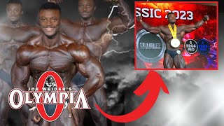 STEPHANE Matala GANA el SHERU CLASSIC UK y pase al MR OLYMPIA 2023 ‼️⭕ [upl. by Erodroeht]